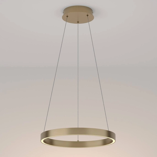 Lampa wisząca pierścienie Rim MOD058PL-L22BS3K LED 25W 3000K mosiądz