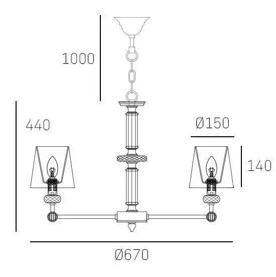 Glamour LAMPA wisząca DOHA P06285NI-WH Cosmolight abażurowy zwis z kryształkami nikiel