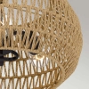 Lampa sufitowa do sypialni Casablanca QZ-CASABLANCA-3SF-PBZ brązowy