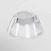 Szynowa soczewka do reflektora LED Focus 12W LensD38-24 przezroczysta