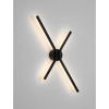 Lampa ścienna metalowa MALERTA LE45421 LED 16W 2700-4000W czarna