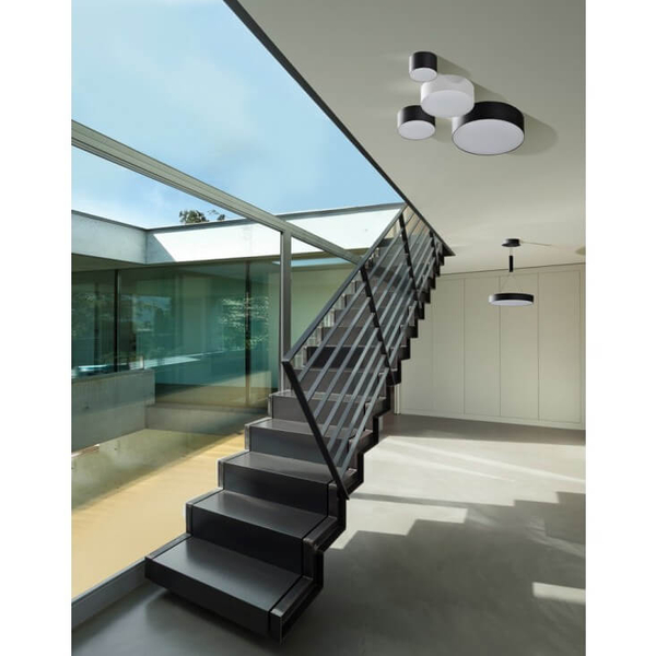 Biała lampa sypialniana Monza AZ3248 plafon LED 56W 4000K nad łóżko biały