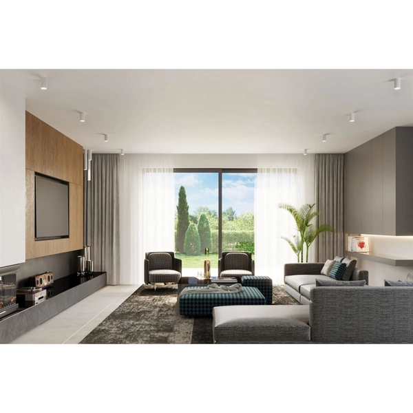 Minimalistyczny downlight sufitowy SL.0997 biały do holu