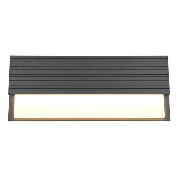 Kinkiet ścienny tarasowy Mariza 247060142 LED 13W 3000K IP44 antracyt