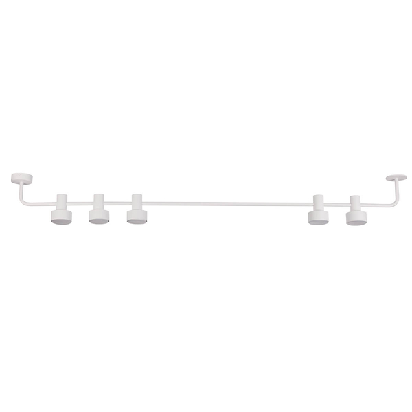 Nasufitowa lampa Mona 40990 Sigma do sypialni metalowa biała