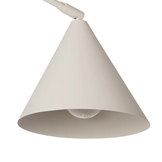 Regulowana lampa sufitowa Galaxy 40941 Sigma stożki kuchenna szara