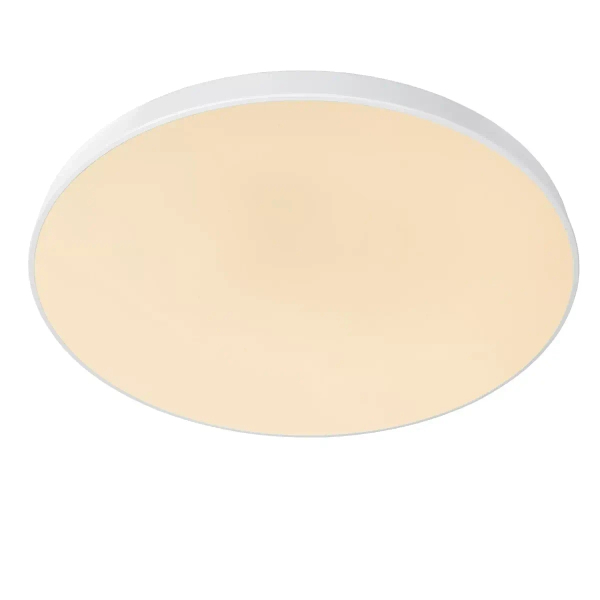 Plafon okrągły UNAR 79185/80/31 Lucide LED 80W 2700K na korytarz biała
