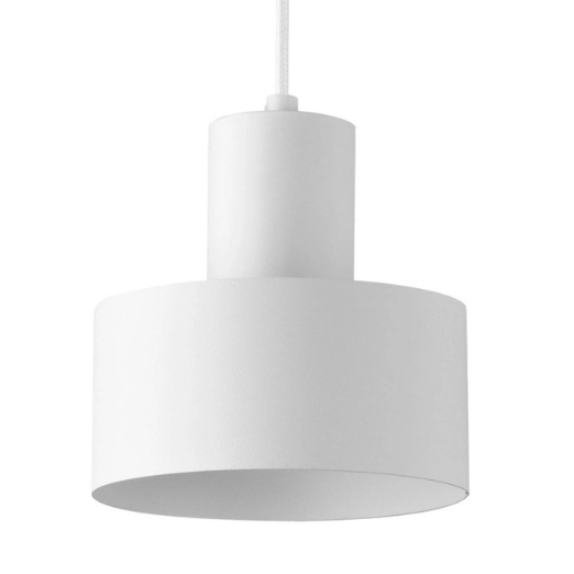 LAMPA wisząca RIF 30905 Sigma metalowa OPRAWA industrialny ZWIS na listwie biały