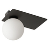 Kinkiet nowoczesny ARGON 33273 Sigma szklane kule balls do kuchni czarne