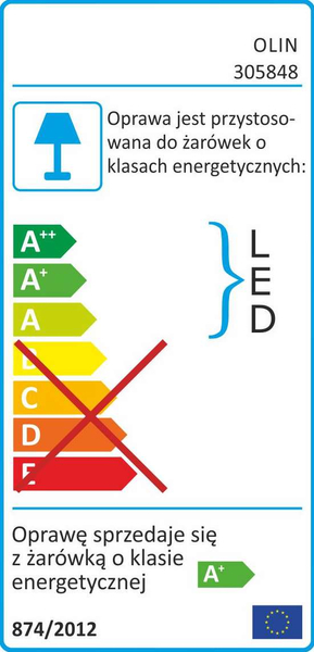 Wpuszczane LAMPY sufitowe OLIN 309655 Polux zestaw 3 podtynkowych OPRAW kwadratowych LED 10,5W 3000K metalowych chrom