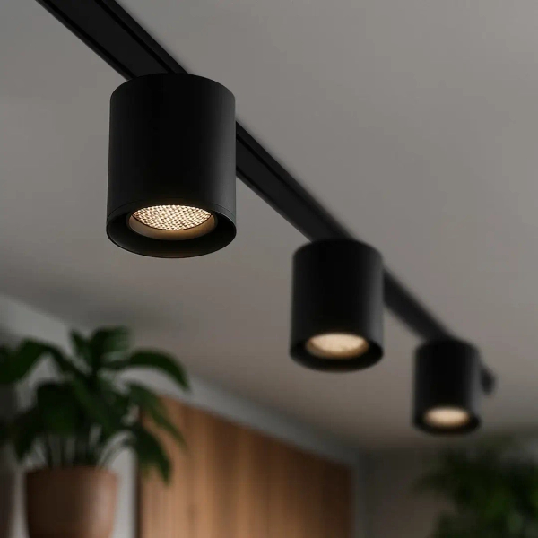Ledowa lampa do szyn magnetycznych Tuya CCT ML2201 LED 6W CCT tubka czarny