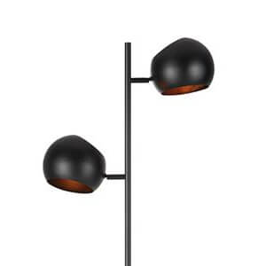 Podłogowa lampa industrialna Edgar 107741 Markslojd metalowa czarna
