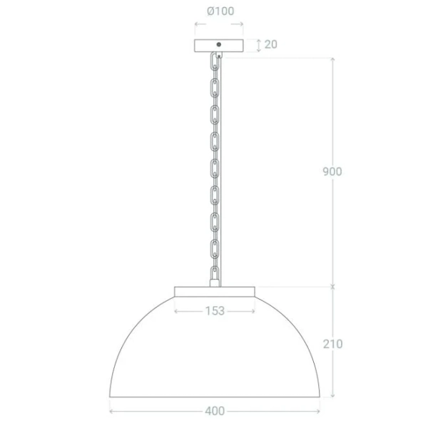 Drewniana lampa wisząca Boho ABR-NLW35-BH-E27 Abruzzo kopuła naturalny