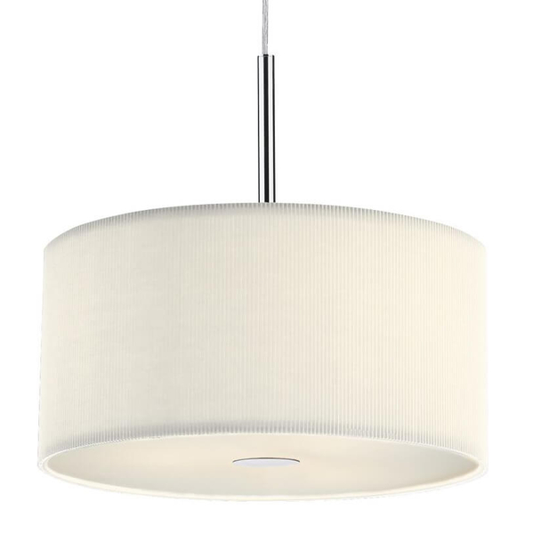 Jadalniana lampa wisząca Zaragoza ZAR1033 Dar Lighting srebrna kremowa