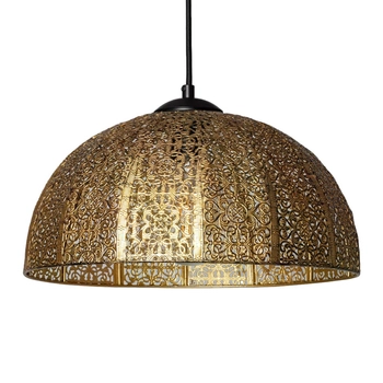 Jadalniana lampa wisząca Maestro ABR-LWE-E27 Abruzzo metalowa złota