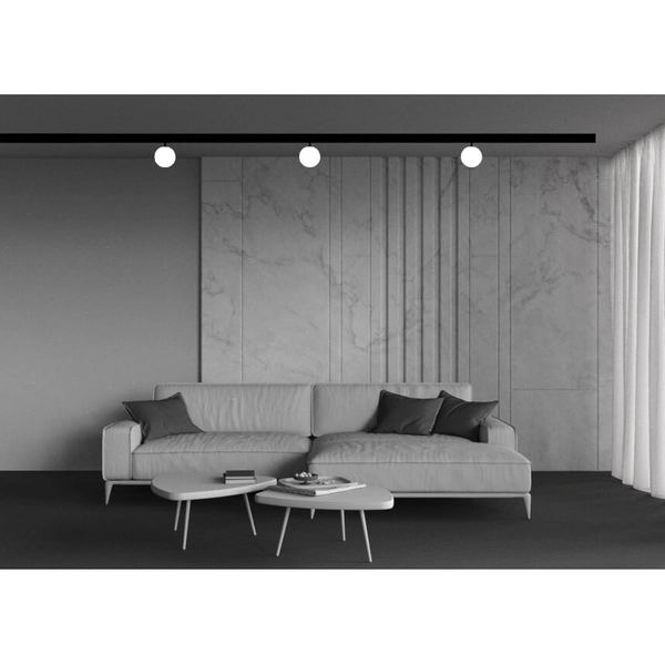 Szynowa lampa ścieżka świetlna Luna TR038-4-5W3K-WW-DS-1 5W 3000-6000K magnetyczna czarny