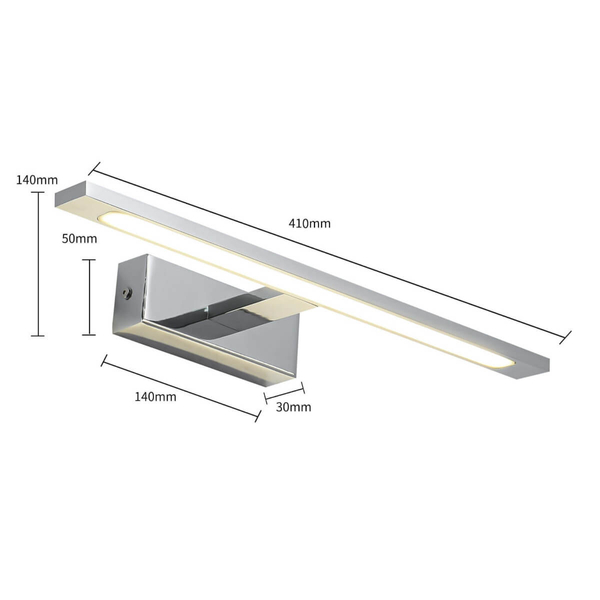 Metalowy ścienny kinkiet Isla GS-LWB-12W CH CCT Light Prestige LED 12W regulacja barwy P44 chrom