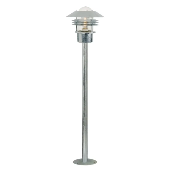 Metalowa lampa ogrodowa Vejers 25118031 na taras IP54 cyna