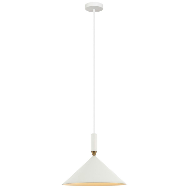 Metalowa lampa wisząca Drello PND-541101-W Italux do salonu biała