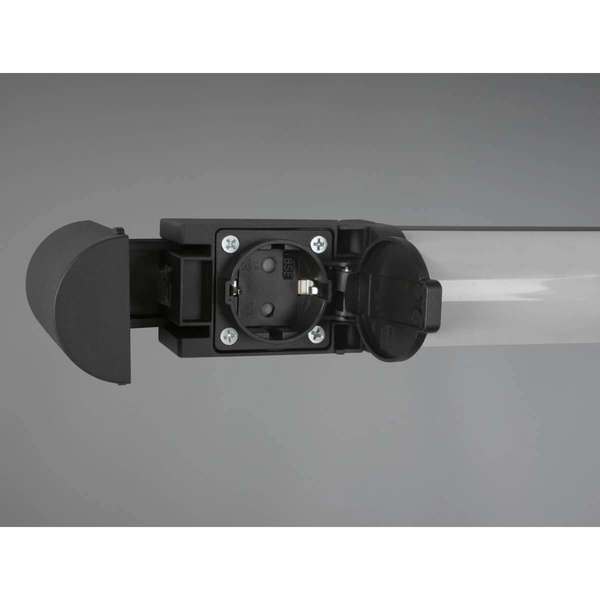 Łazienkowa lampa ścienna PIERA 284071232 LED 21W 3000K IP44 czarna biała