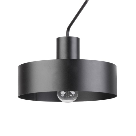 Natynkowa LAMPA sufitowa JUMBO 31533 Sigma metalowa OPRAWA na wysięgnikach plafon czarny