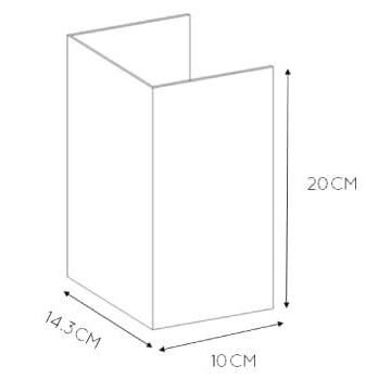 Kinkiet ścienny do przedpokoju Coral 61254/14/30 Lucide góra-dół czarny