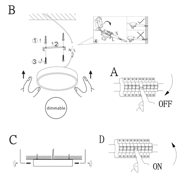 LAMPA sufitowa VITOS 12366-15 Globo okrągła OPRAWA metalowa LED 15W 4000K plafon nikiel