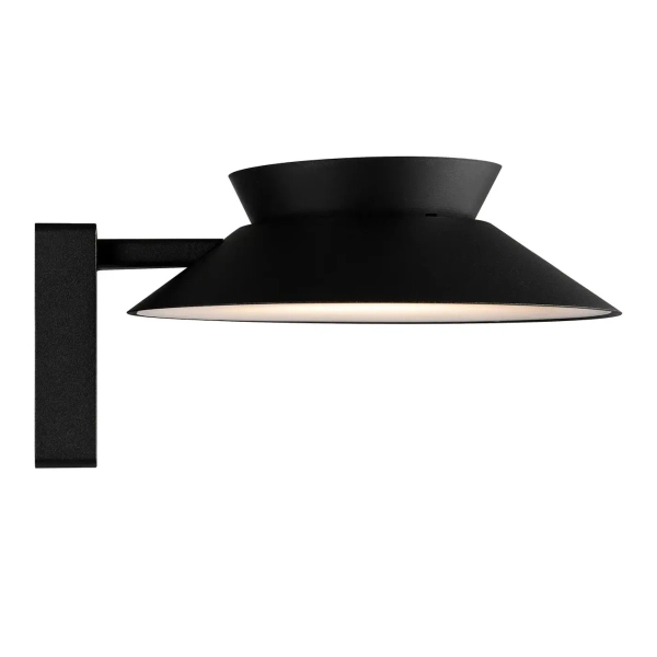 Kinkiet elewacyjny Justina 2418071003 LED 5W 3000K IP44 z czujnikiem czarny