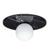 Sufitowa lampa do gabinetu JUANJUI LE44851 kula ball biała czarna