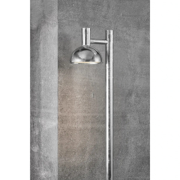 Stojąca lampa zewnętrzna Arki 2118108031 IP54 przed dom cyna