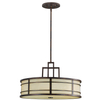 LAMPA wisząca FE-FUSION-P-L Elstead FEISS metalowa OPRAWA industrialna okrągła brąz
