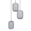 Lampa do kuchni wisząca Olo 3 41416 kule ceramiczne szare