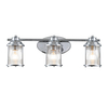 Łazienkowa ścienna lampa Ashland Bay QN-ASHLANDBAY3-PC-BATH Quintiesse IP44 chrom