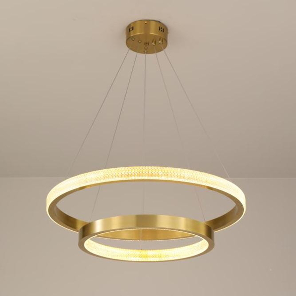 Sypialniana lampa wisząca CGZING60A Copel LED 50W 3000K złota