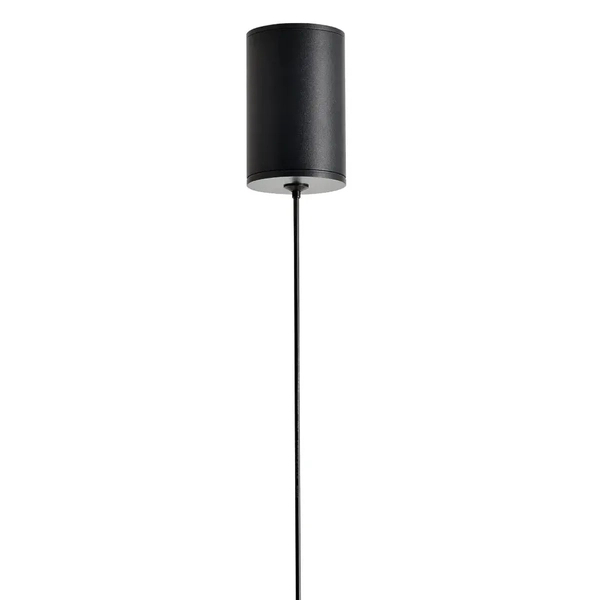Wisząca lampa LED Suza PL0103-BK Yaskr LED 6W 3000K IP44 czarna