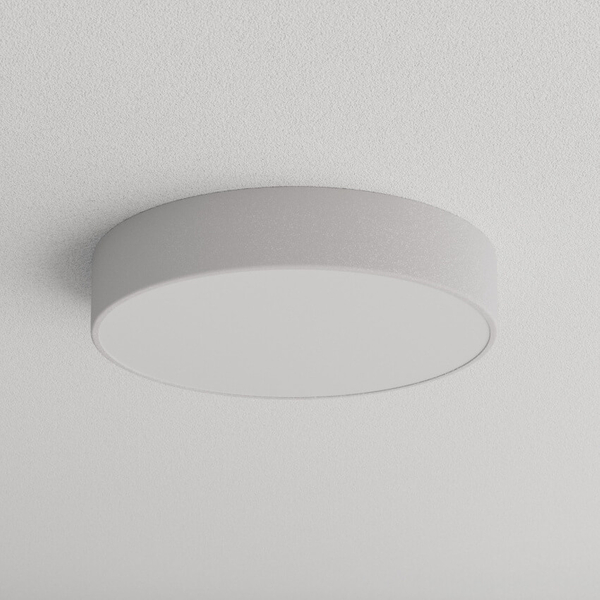 Plafon LAMPA sufitowa Cleo 137623613882 TEAM natynkowa OPRAWA metalowa okrągła srebrna