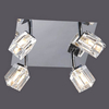 Przysufitowa lampa z regulacją Crt CRT-4SQ Italux chrom