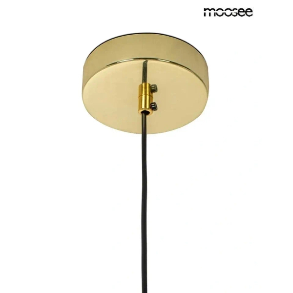 Wisząca lampa RUGIA złota biała MSE1501100490 2xG9 szklana nad stół