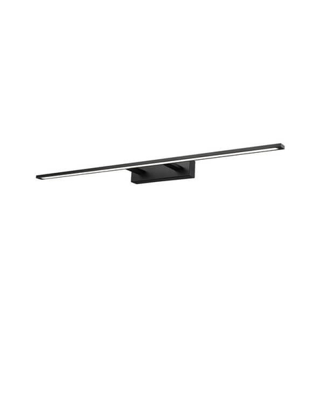 Łazienkowa lampa ścienna Inirida listwa LED 30W 3000K czarna