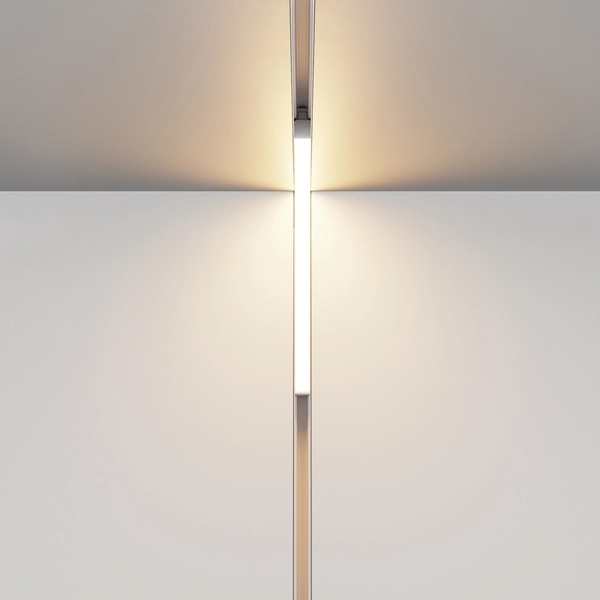 Narożna lampa do szyn magnetycznych Basis TR102-24W-DS-W LED 24W 3000-6000K listwa biała