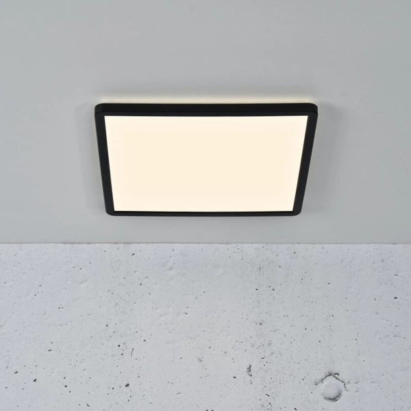 Plafon kwadratowy OJA 2015066103 LED 14,5W 3000-4000K IP54 czarny