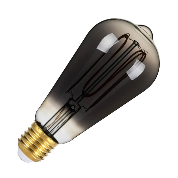 Żarówka retro 757-ST64-DIM-TH-SM Italux LED E27 4W 130lm 2200K dymiony grafit