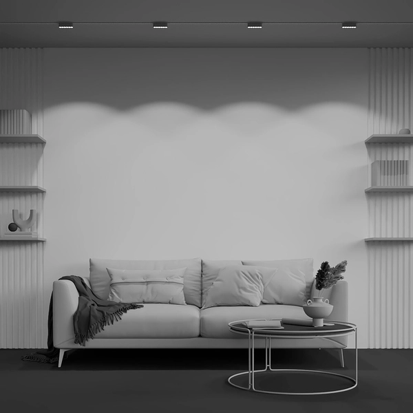 Podłużna lampa szynowa Points TR031-4-18WTW-DD-W LED 18W 4000K ścieżka świetlna biały