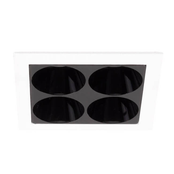 Wpuszczana lampa kostka X-LINE H0135 Maxlight LED 5W 3000K sufitowa biały czarny