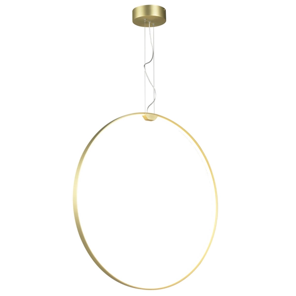 Metalowy pierścień wiszący Acirculo ST-10453P/D500A gold Step LED 72W 3000K złoty