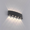 Ścienna lampa ogrodowa Carlo LED 8W 3000K metalowa grafitowa