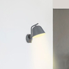 Metalowa lampa ścienna Malia 3094 loftowy kinkiet do sypialni szary