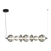 Molekułowa lampa wisząca DAPHNE ML0348 LED 40W 3000K przydymiona czarna