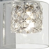 Salonowa lampa ścienna Duchess 3113 crystal glamour przezroczysta chrom