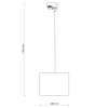 Szynowa lampa 1-faz do przedpokoju Tracer 10671 do salonu tuba biały